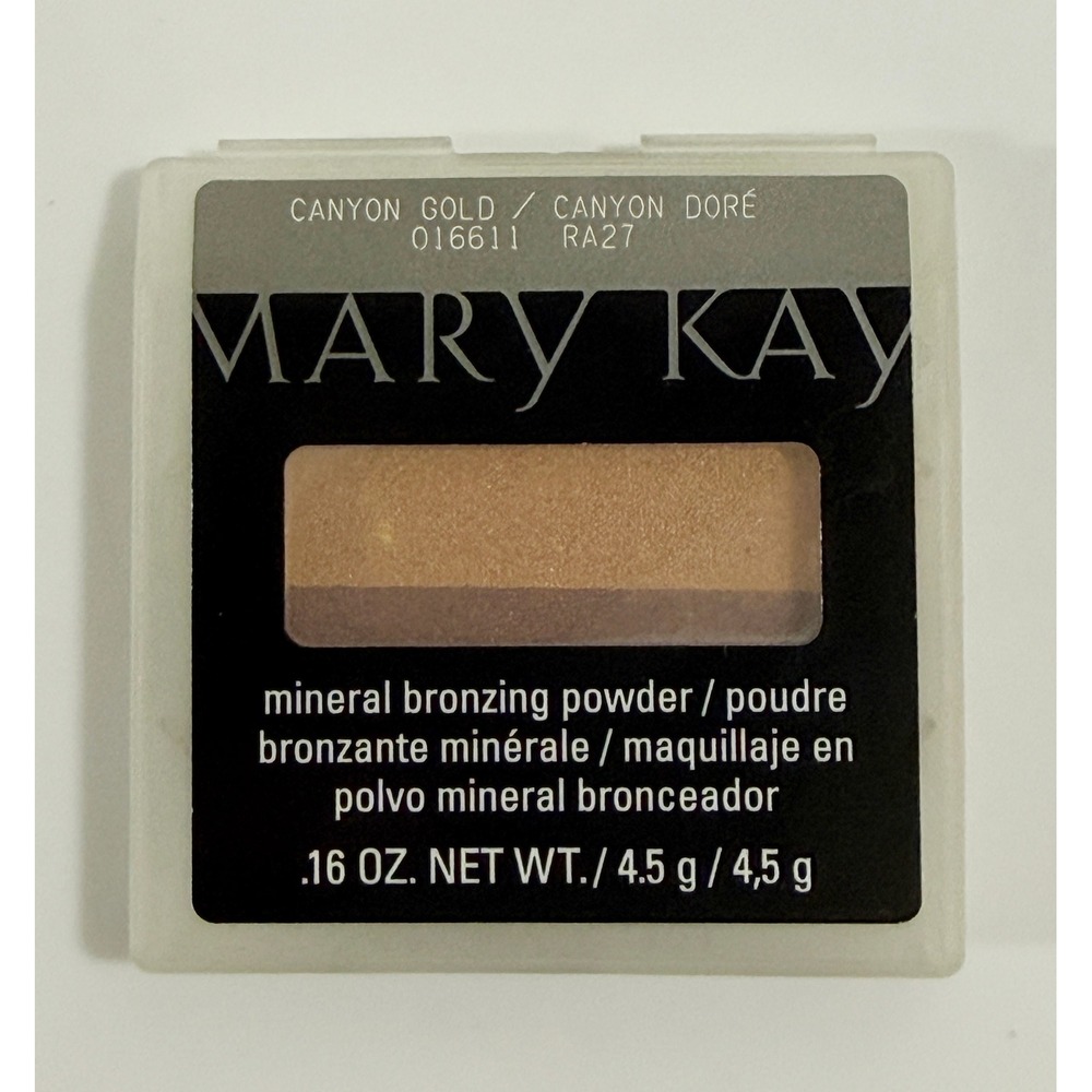 Mary Kay Mineral Bronzing Powder Women 0.16oz Canyon Gold Shimmer 016611